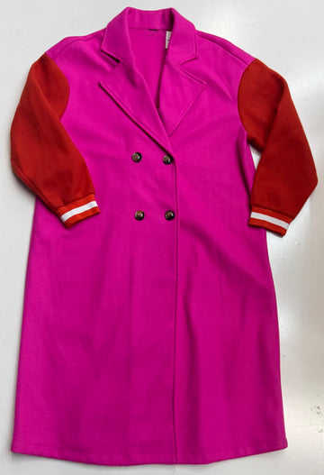 Trench Coat (Pink/Orange)